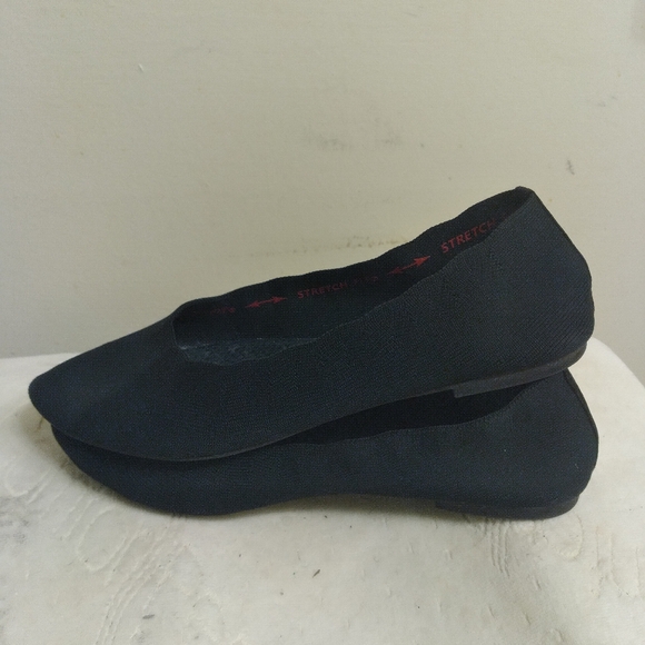 Sketchers Black Women's Flats Size 8 - Picture 11 of 12